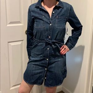 Brand new kids denim dress